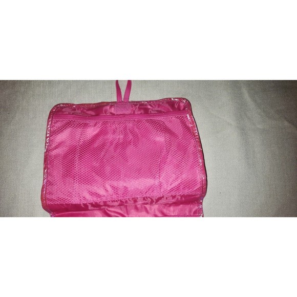 Shopkins Carrier Case 2013 Foldable Multiple Pockets Hot Pink - Picture 5 of 9